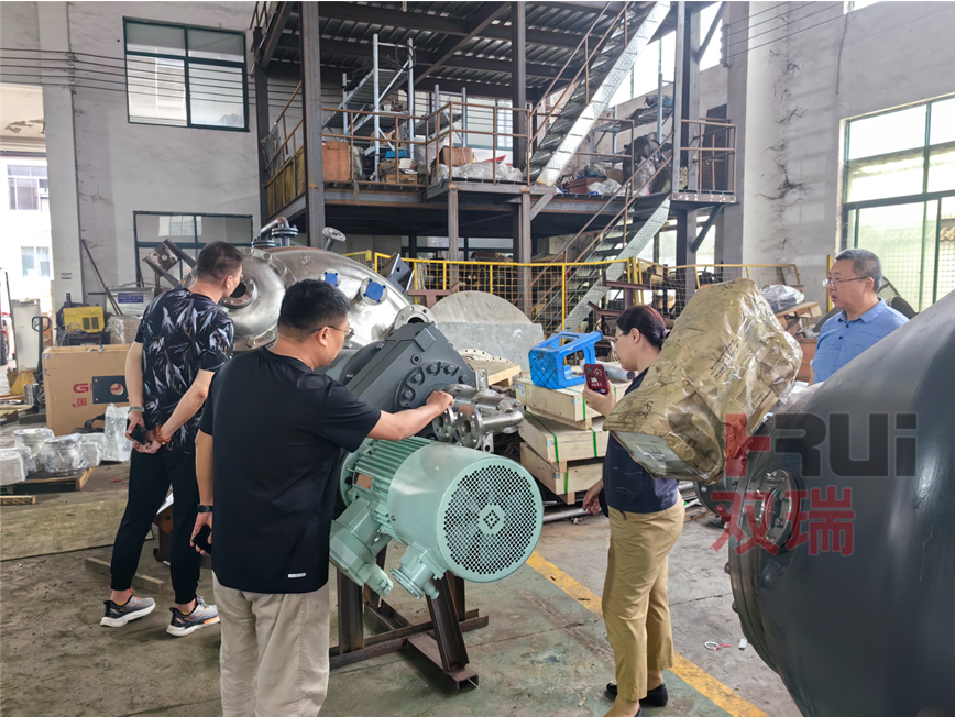 无锡双瑞携手氟化工企业 共探过滤洗涤干燥三合一技术新篇章